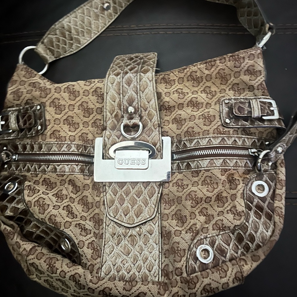Vintage Guess Monogram Purse